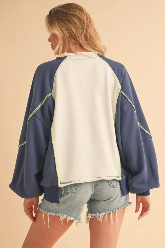 Nya Colorblock Sweater
