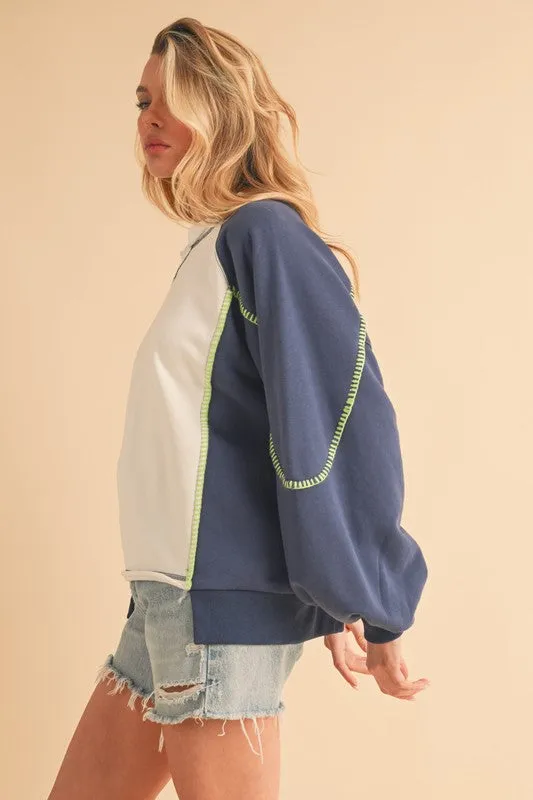 Nya Colorblock Sweater