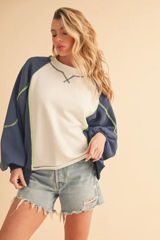 Nya Colorblock Sweater