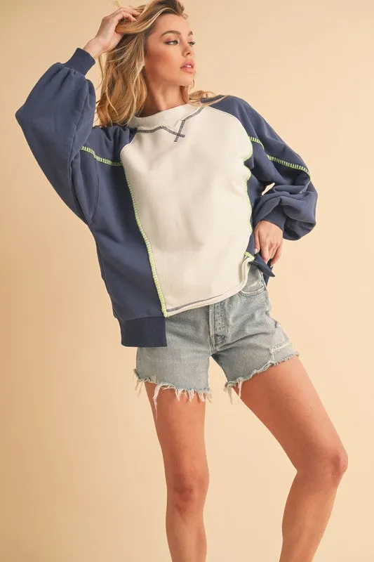 Nya Colorblock Sweater