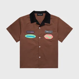 Performance Ultra Button Down Brown