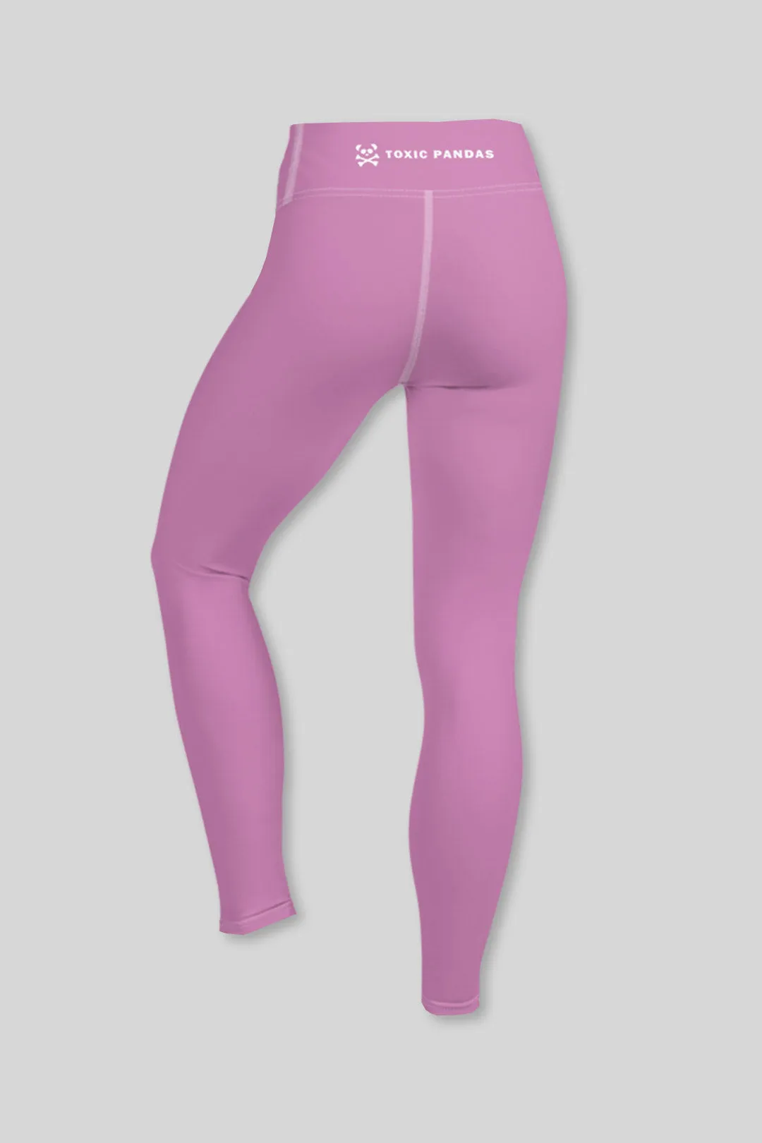 Pink Stars Yoga Leggings