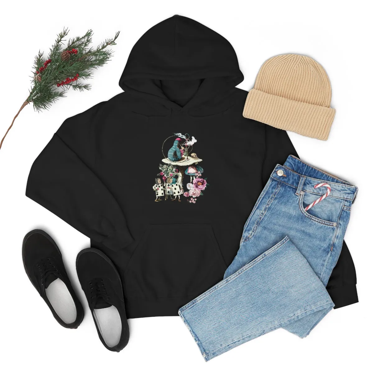 Pullover Hoodies-Alice in Wonderland Gifts 41 Colorful Series, Gift Idea