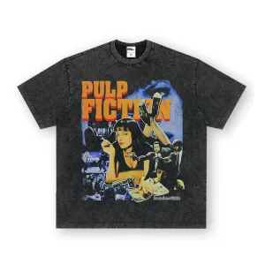Pulp Fiction - Graphic Tee (Multi Coloured)