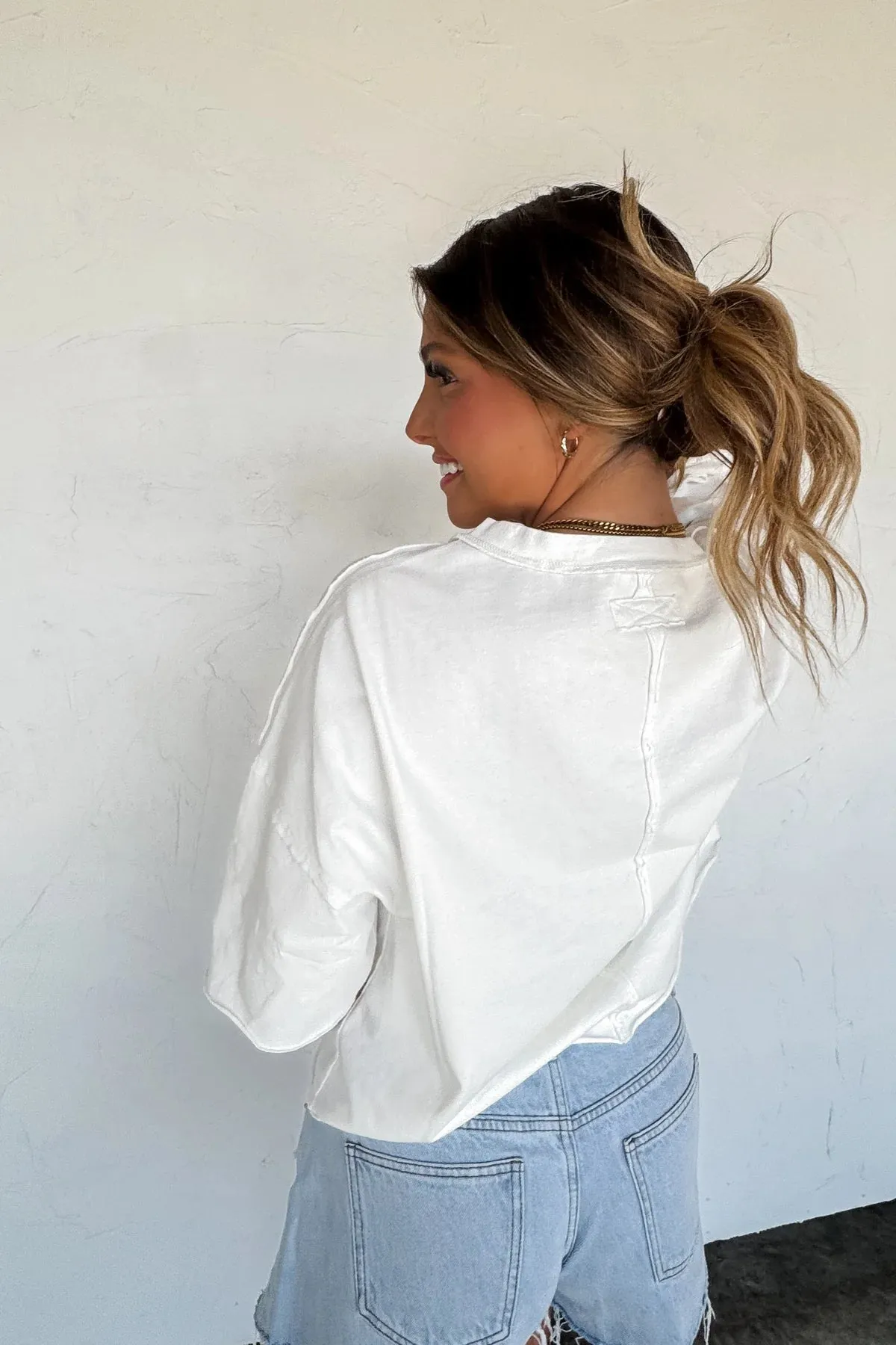 Raw Hem Tee Preorder