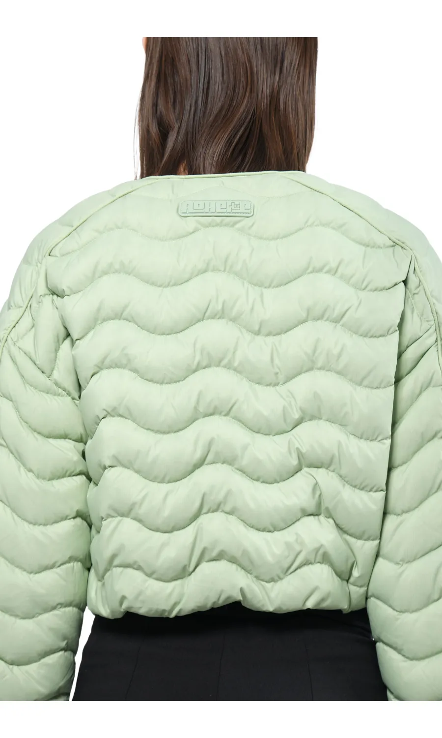 RE:DOWN® LIGHT CROP PUFFER JACKET