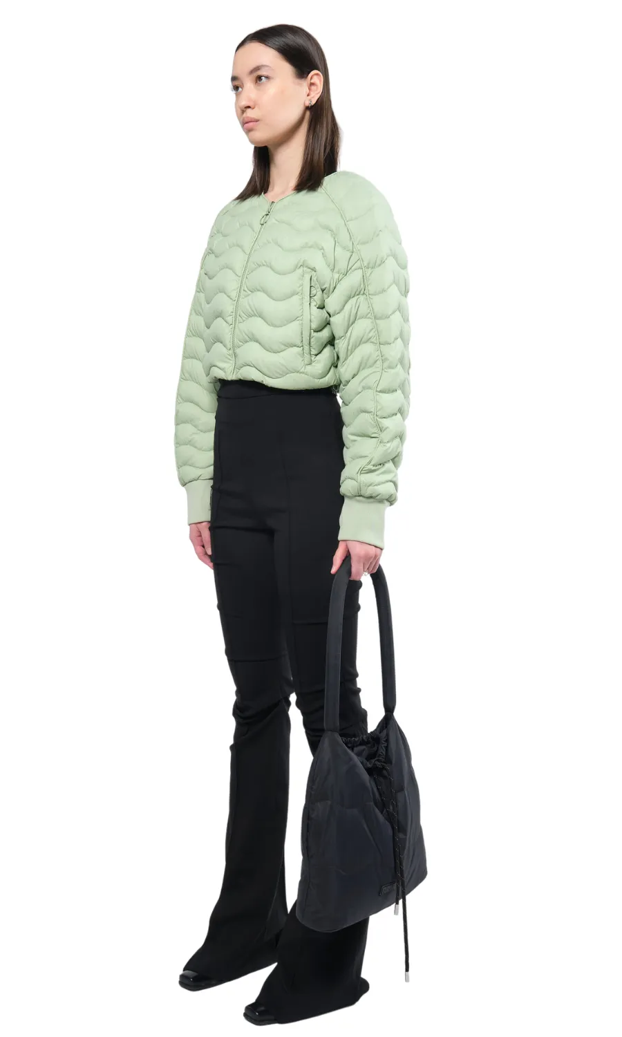 RE:DOWN® LIGHT CROP PUFFER JACKET