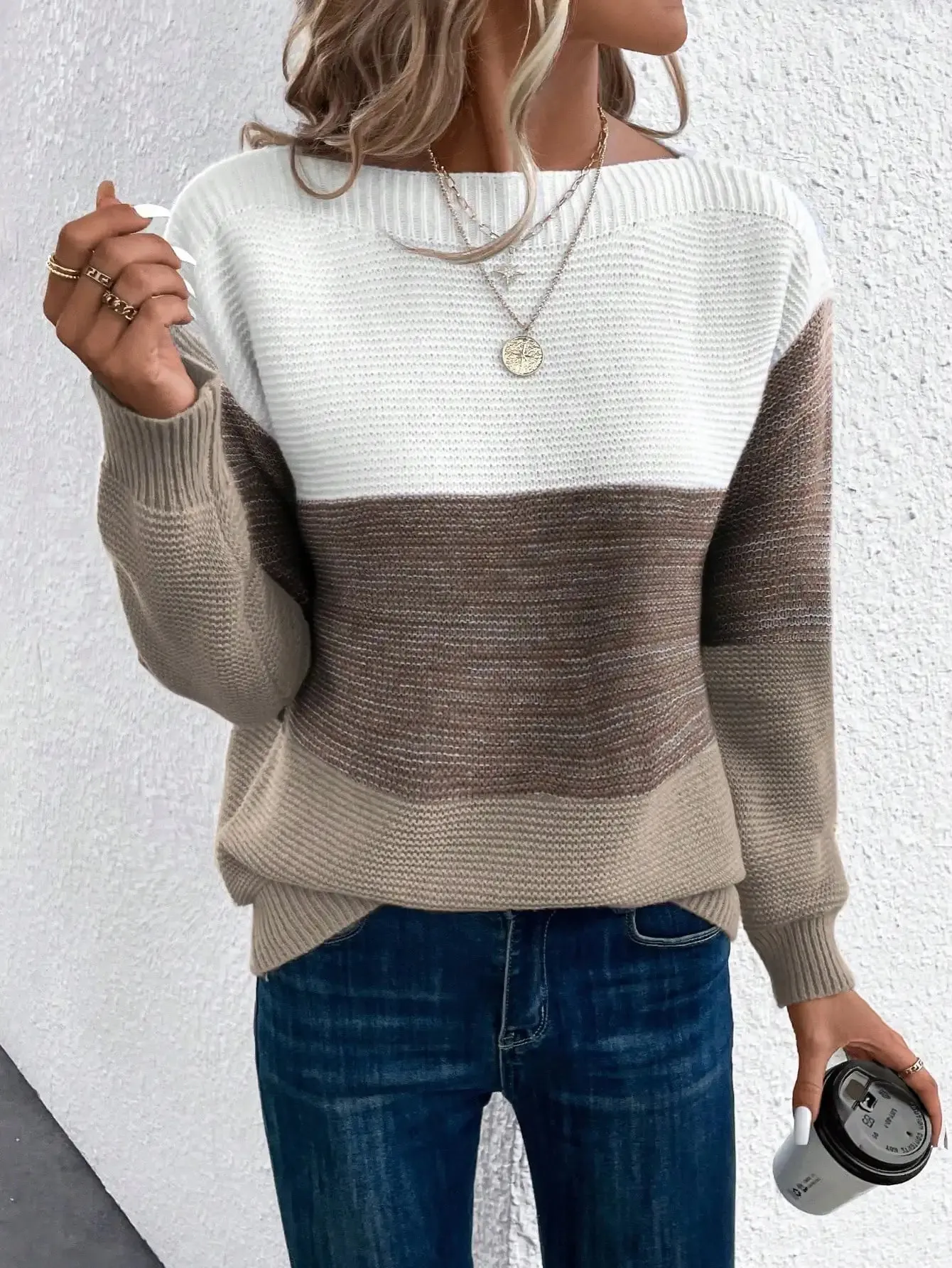 Rosa | Ombre Knit Sweater