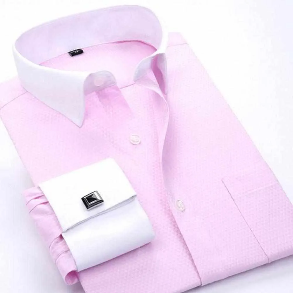 Saint Morris Cufflink Dress Shirt