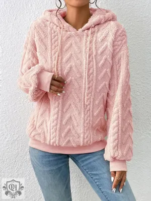 Snug Flannel Hooded Sweater