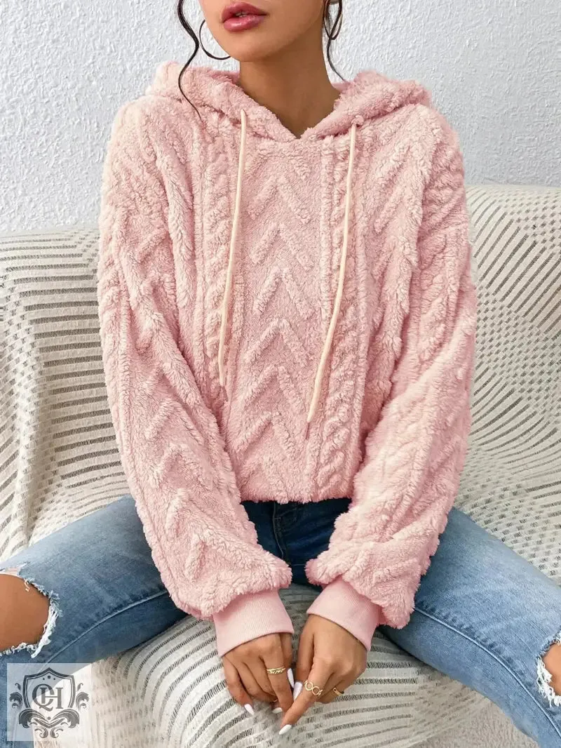 Snug Flannel Hooded Sweater