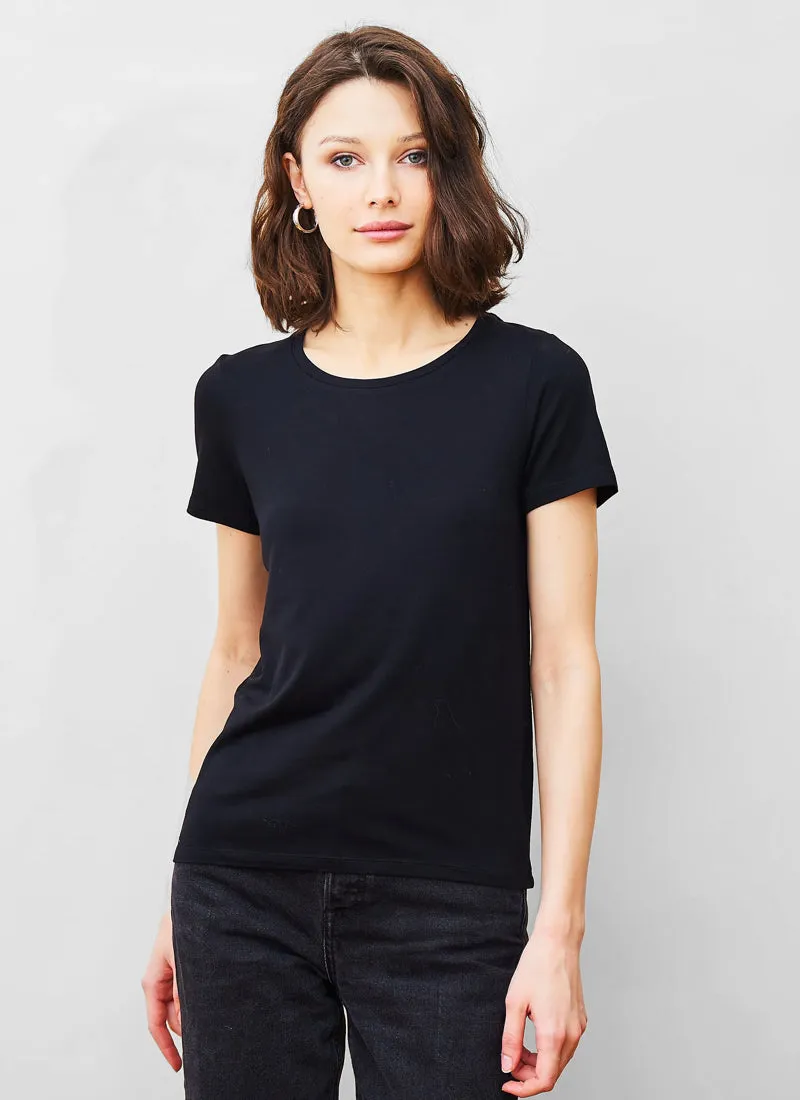 Soft Touch Short Sleeve Semi Relax Crew T-Shirt