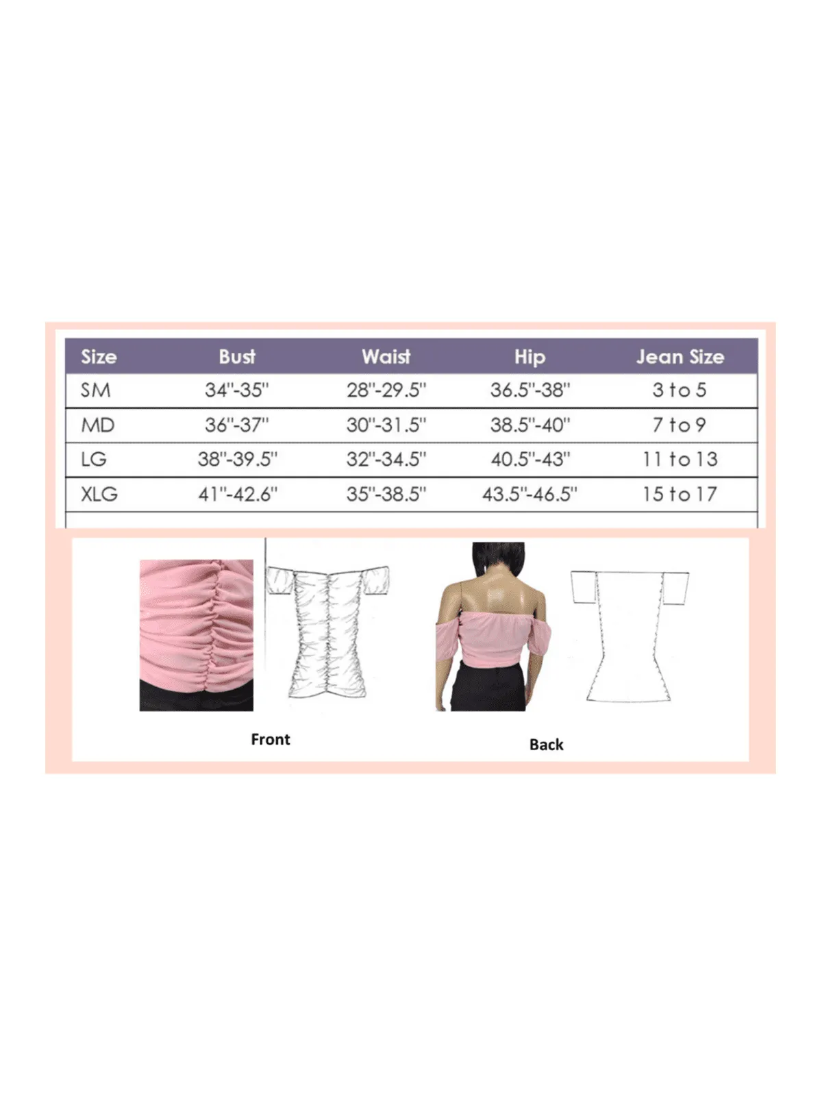 Strapless Mesh Crop - Soft & Breathable Fabric Blue