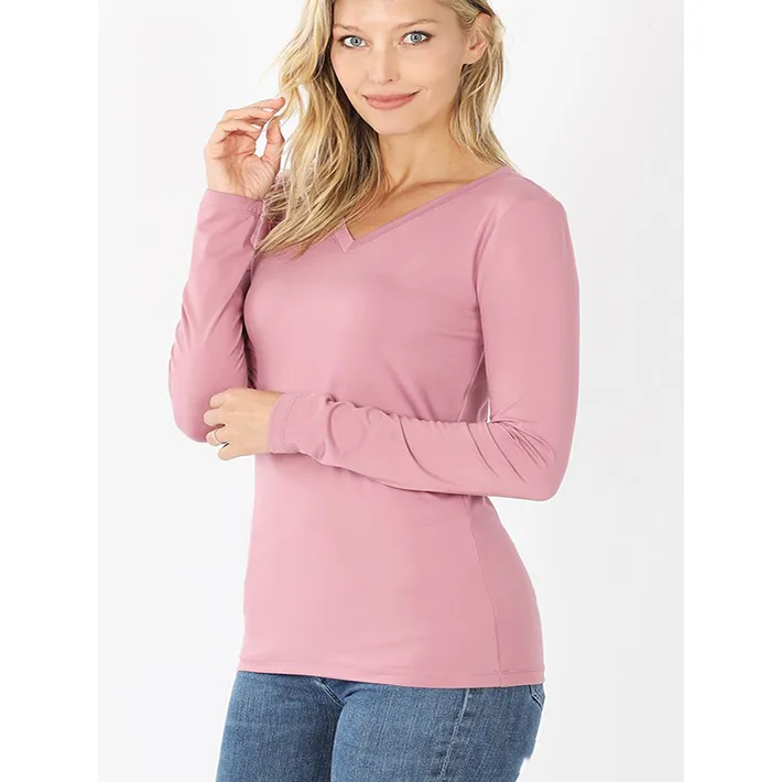 The Ashton Basics V-Neck Tees