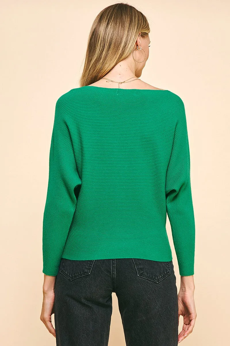 True Classic Dolman Sleeve Sweater