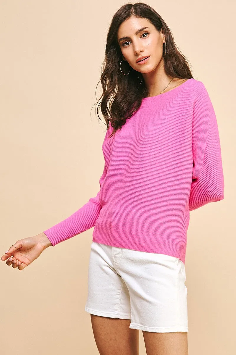 True Classic Dolman Sleeve Sweater