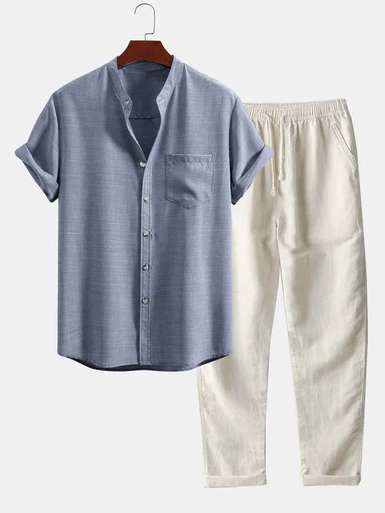 Venice | Button-Up Shirt & Pants Set