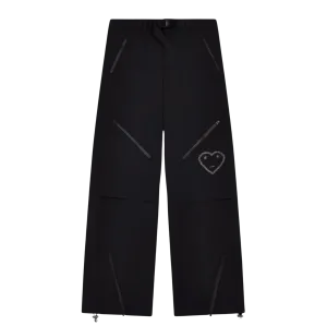WATER RESISTANT SKI PANTS/SHORTS BLACK