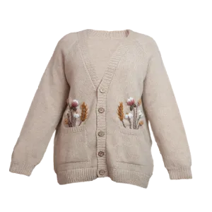 Wildflower cardigan (Women) - Linen